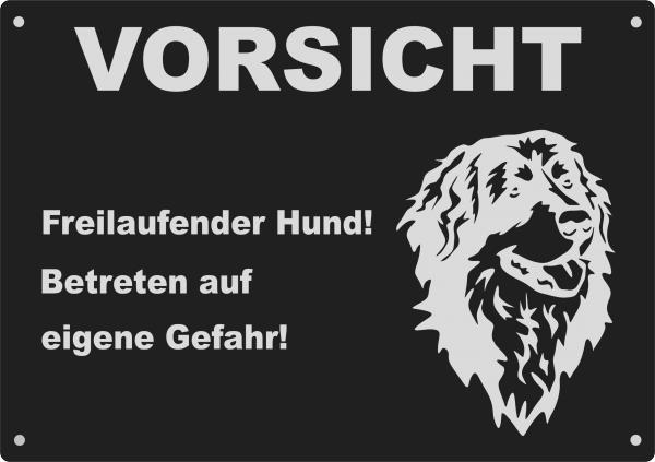 Hovawart | Aluminium Warnschild